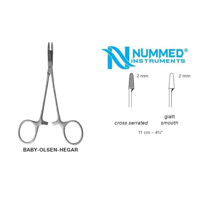 Baby Olsen Hegar Needle Holder,11 cm Baby Olsen Hegar Needle Holder,11 cm
